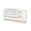 Bed MiniMAX NEW white+light oak